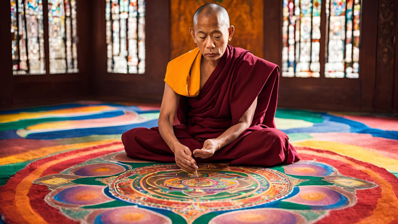 Mandaly v buddhizme a hinduizme